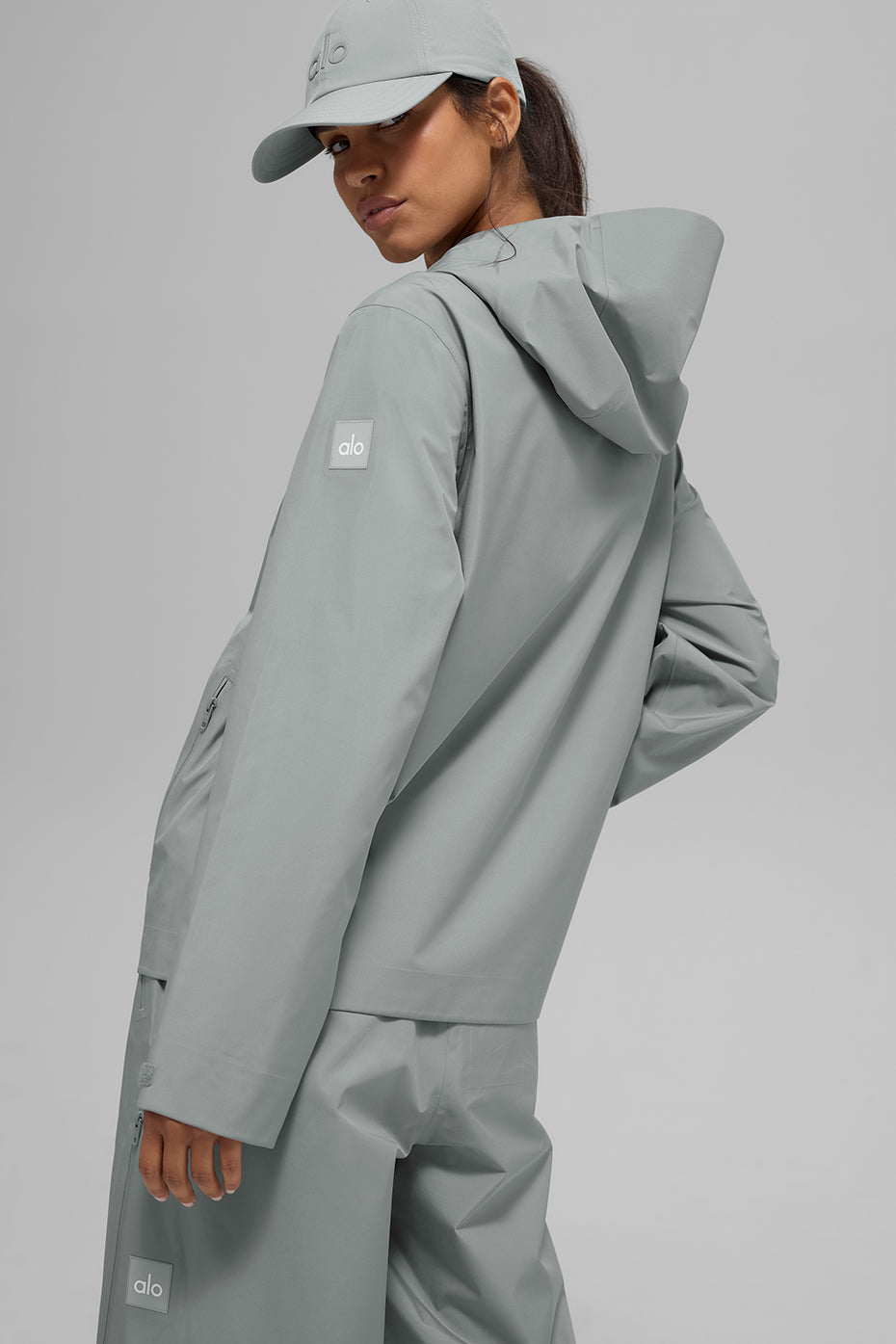 Alpha Shell Jacket - Lunar Grey--2