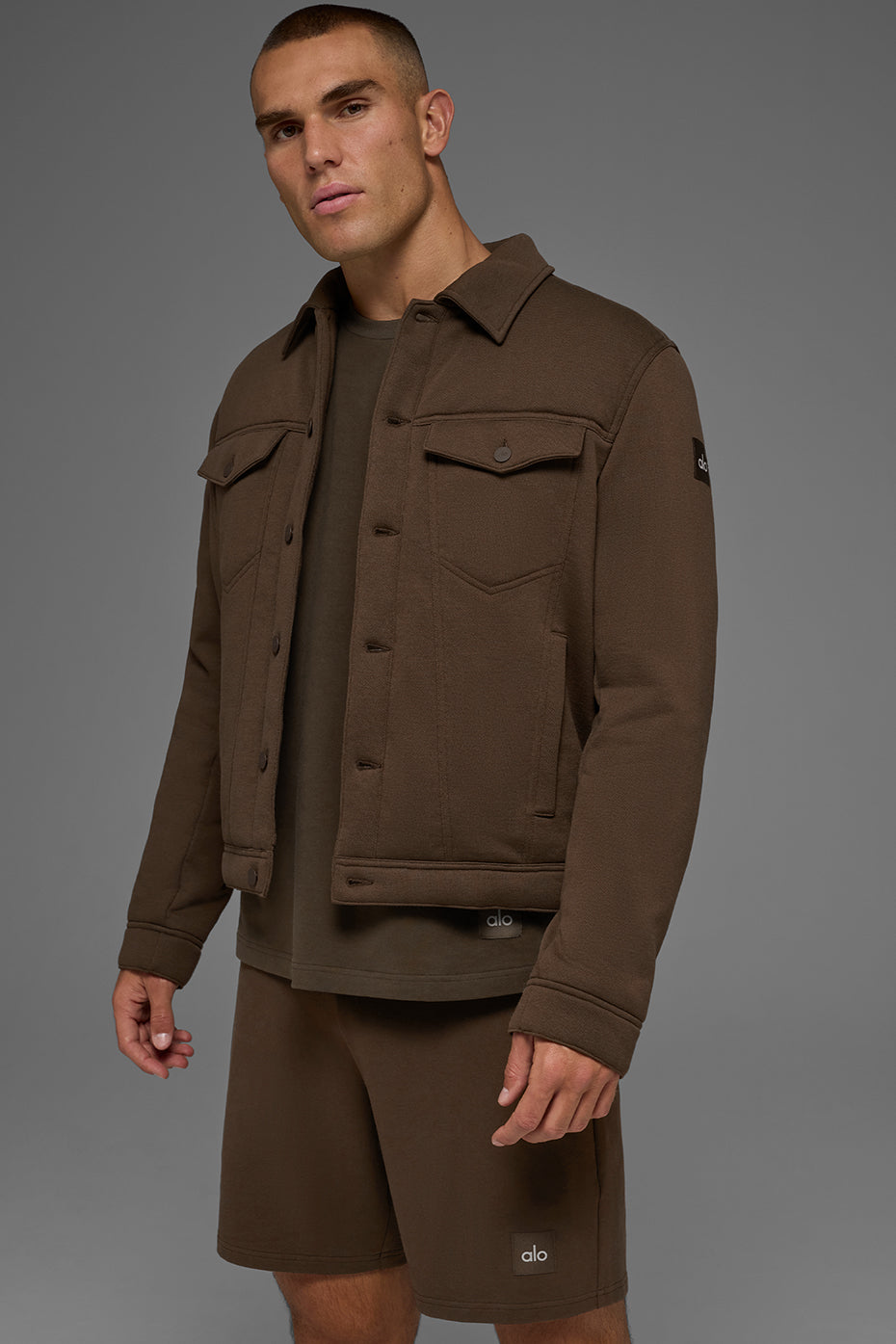 Ease Trucker Jacket - Espresso--5