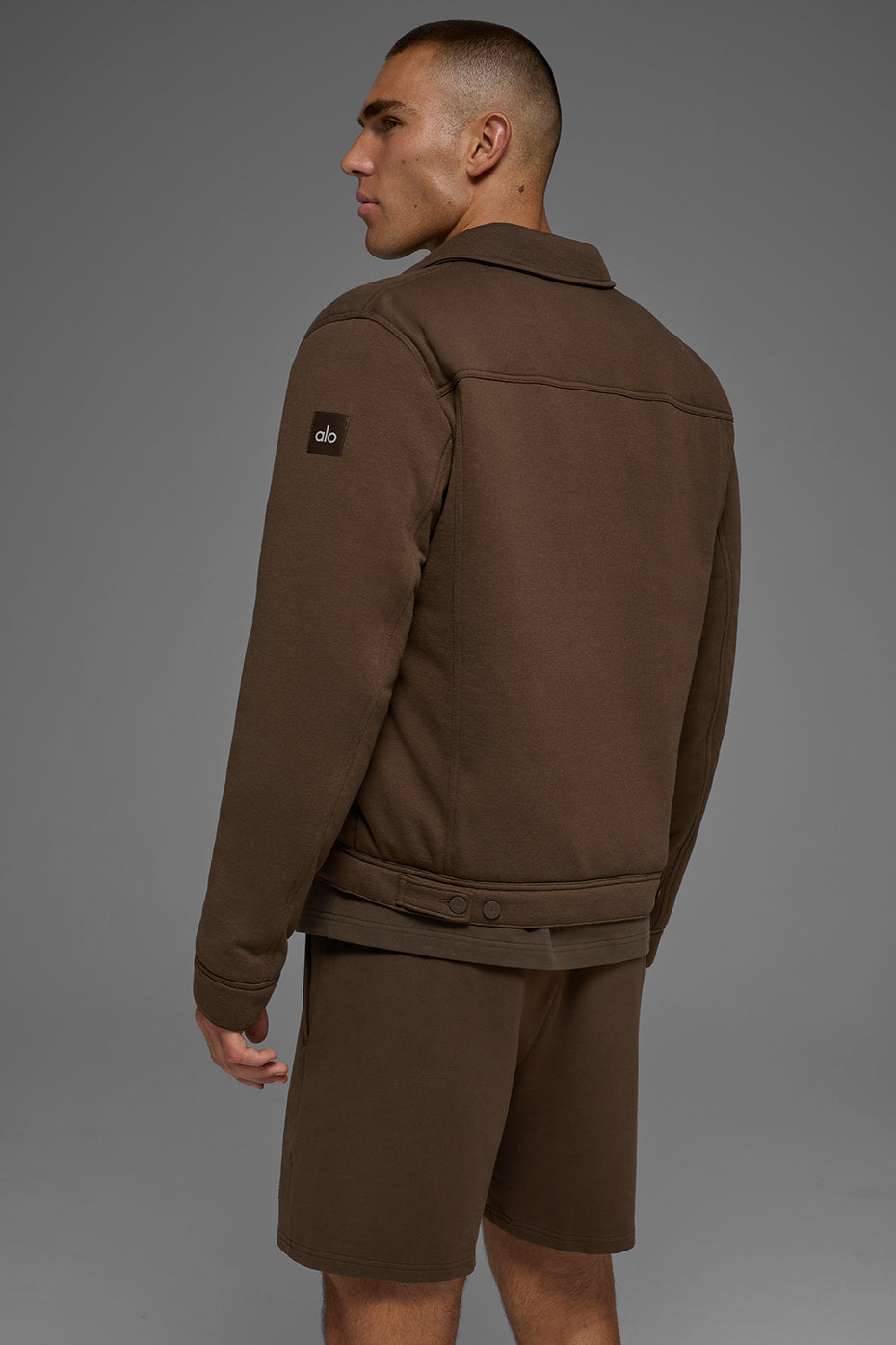 Ease Trucker Jacket - Espresso--4