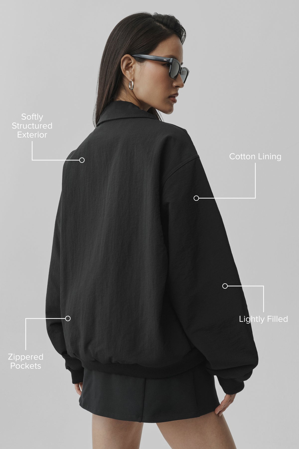Duality Bomber Jacket - Black--1