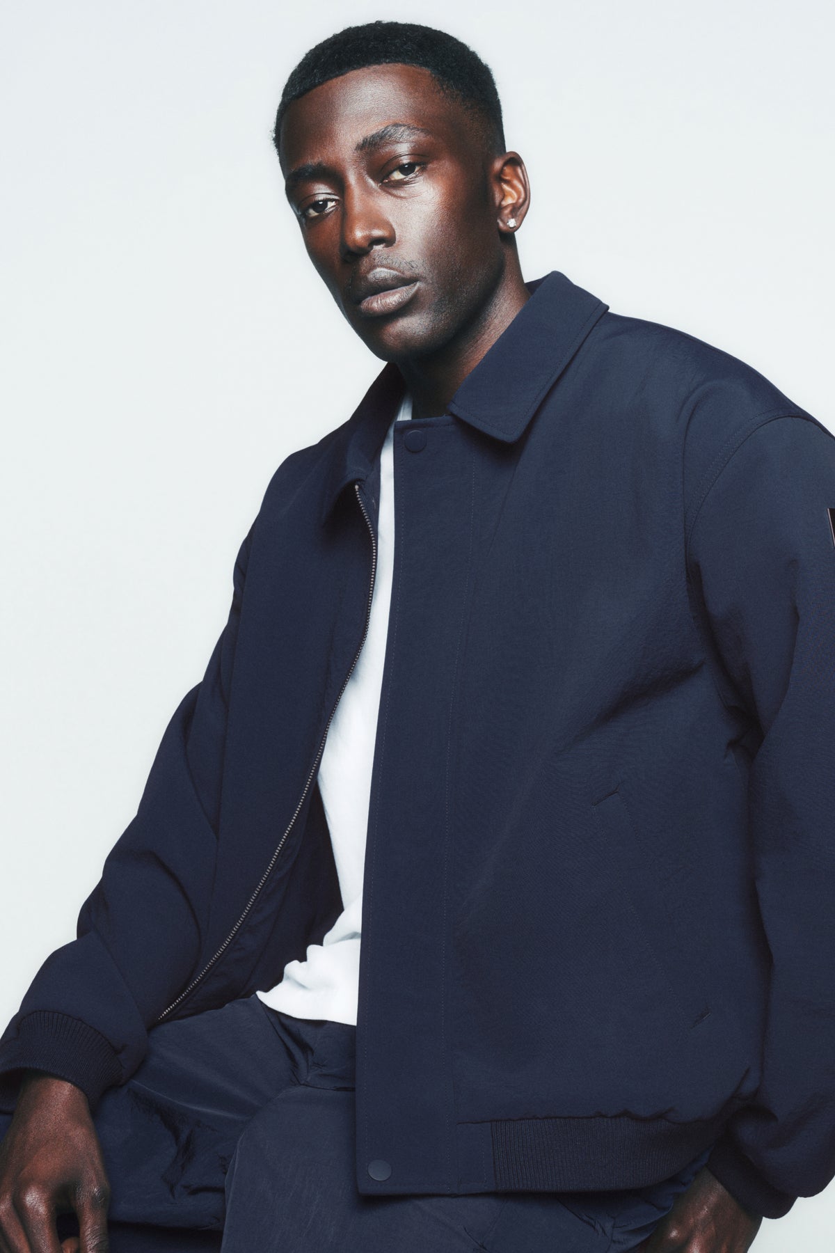 Duality Bomber Jacket - Navy--0