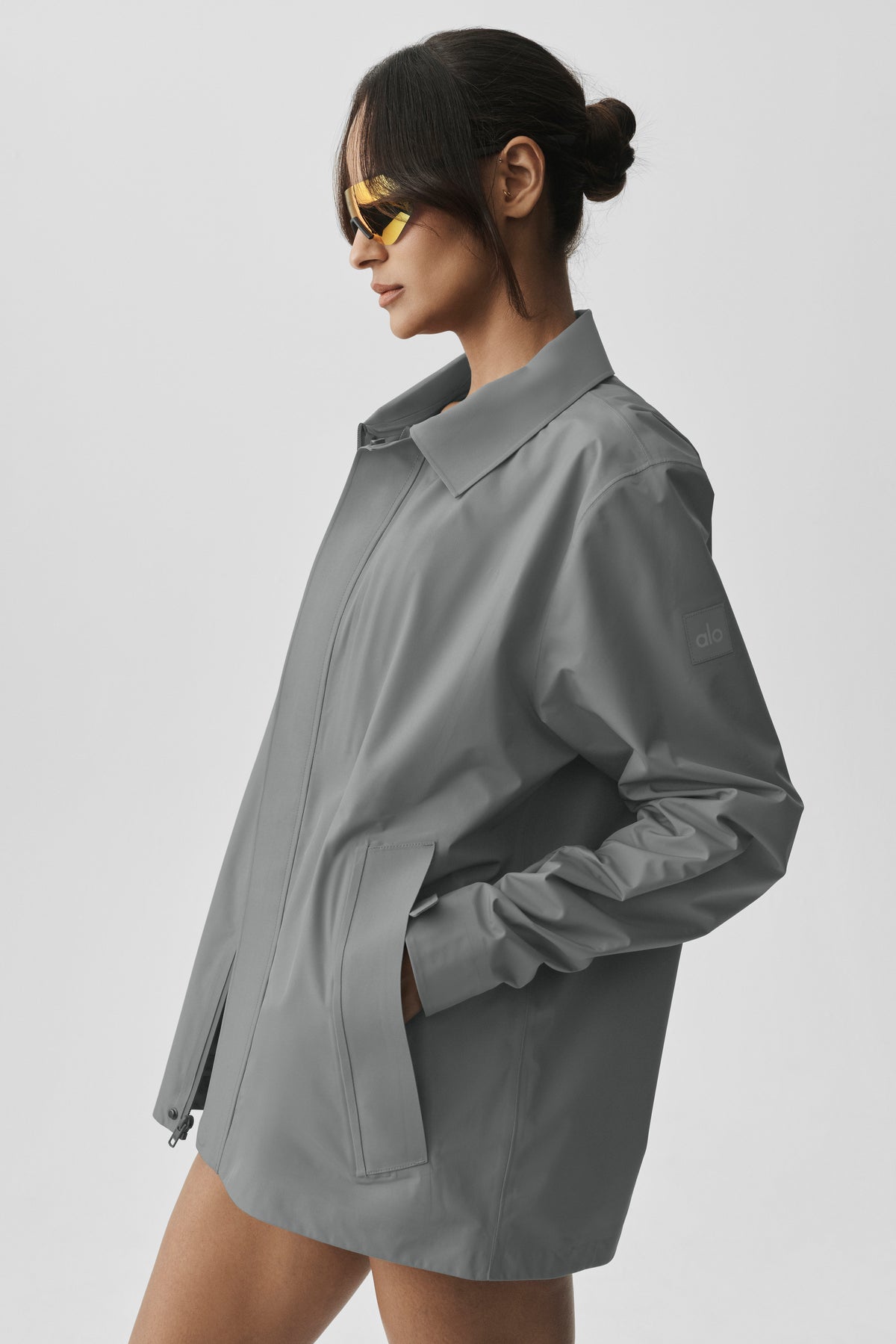 Alpha Shell Overshirt - Monument--2