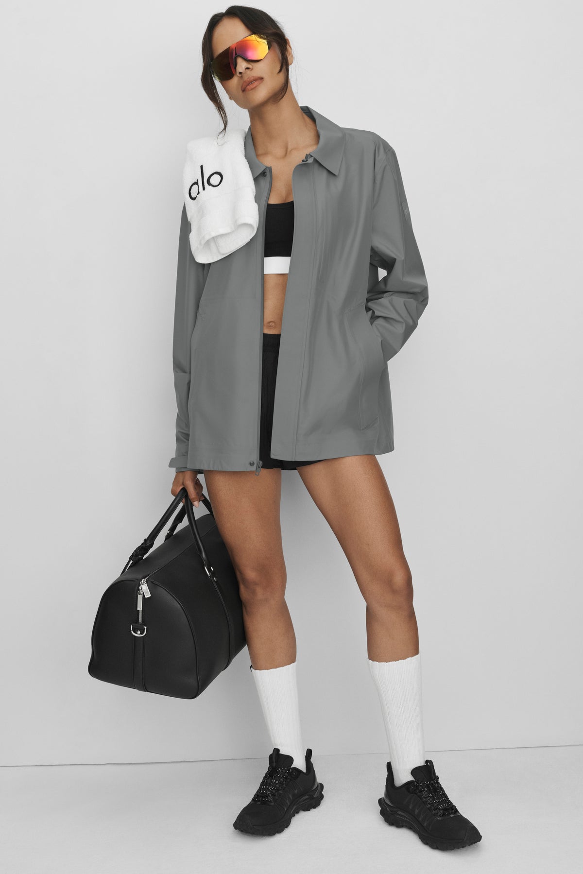 Alpha Shell Overshirt - Monument--3