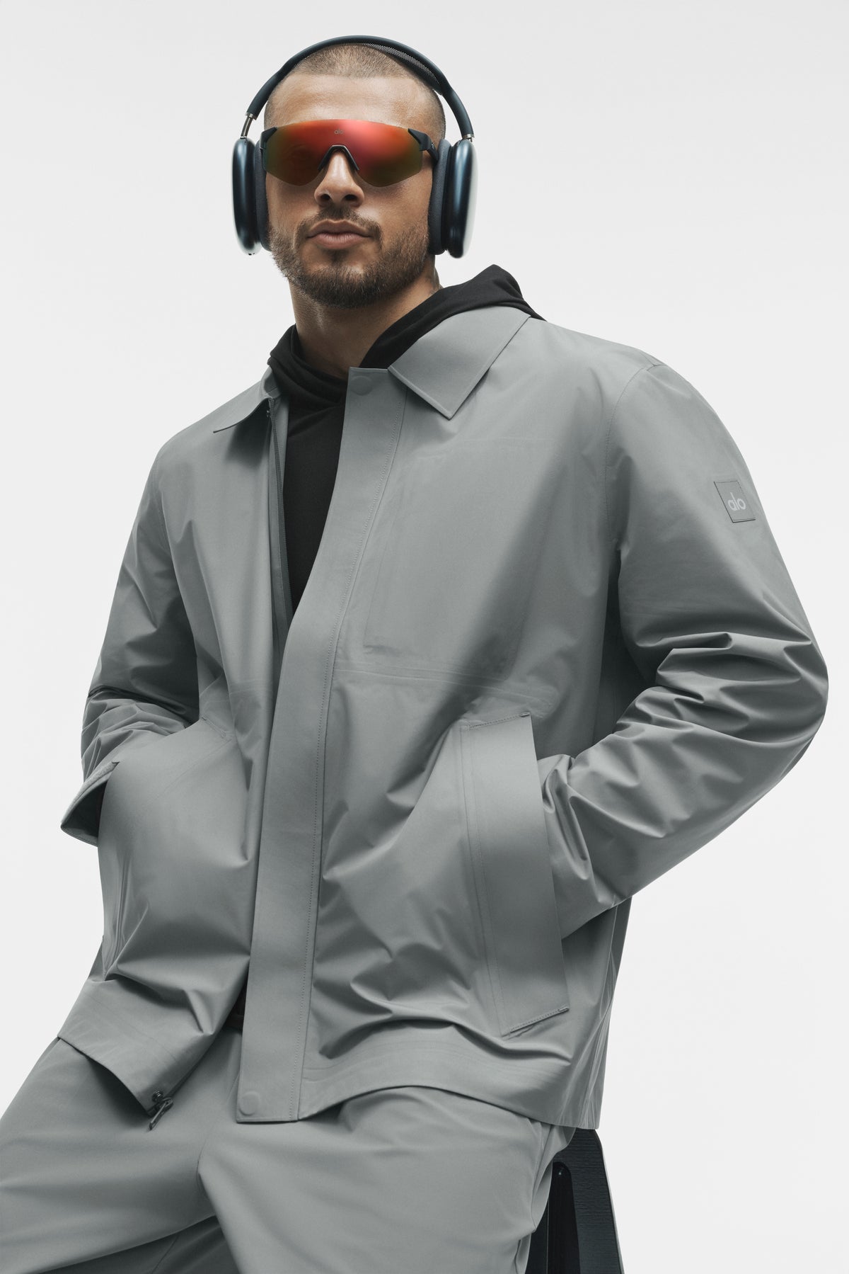 Alpha Shell Overshirt - Monument--4