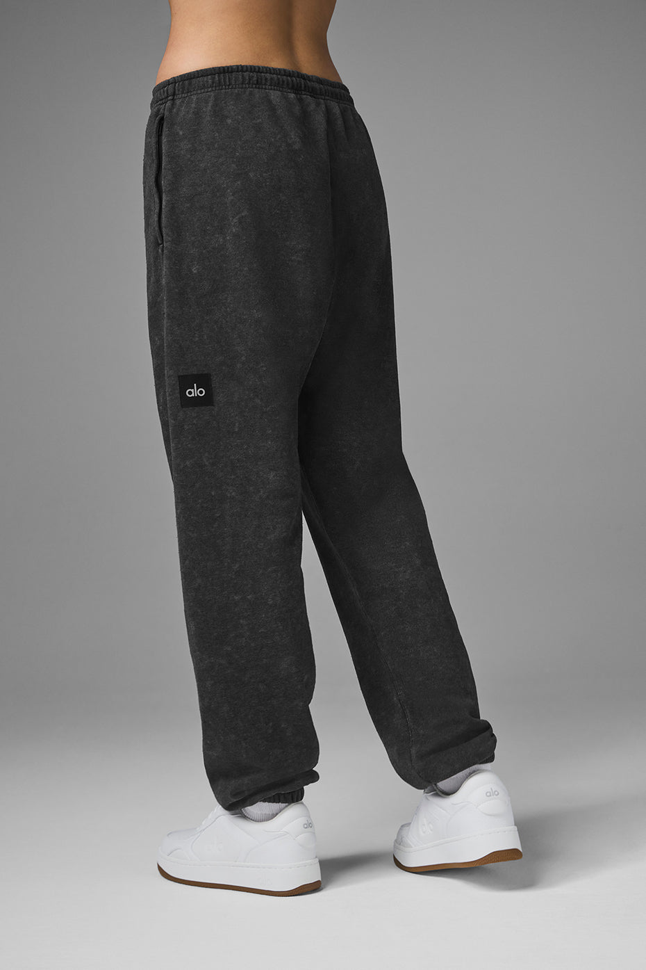 Chill Vintage Wash Sweatpant - Black Wash--2