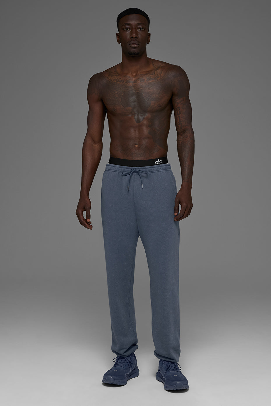Chill Vintage Wash Sweatpant - Bluestone Wash--3