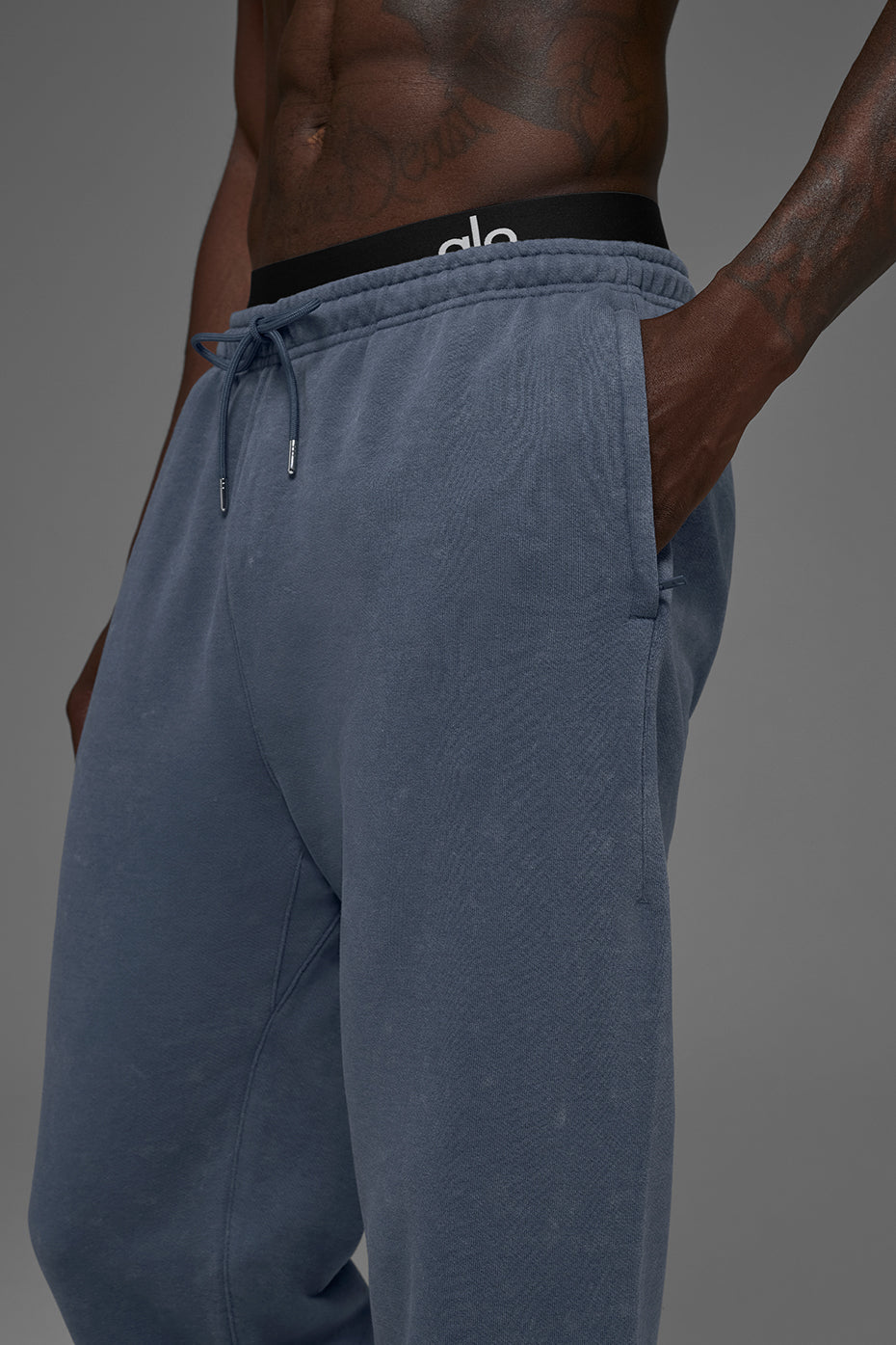 Chill Vintage Wash Sweatpant - Bluestone Wash--2