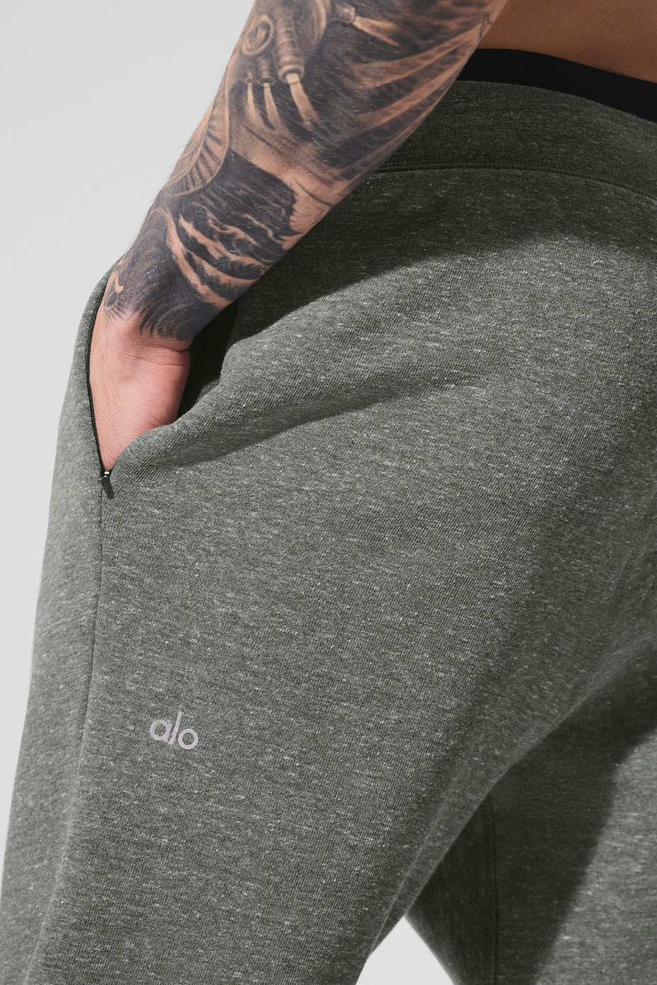 The Triumph Sweatpant - Grey Triblend--3