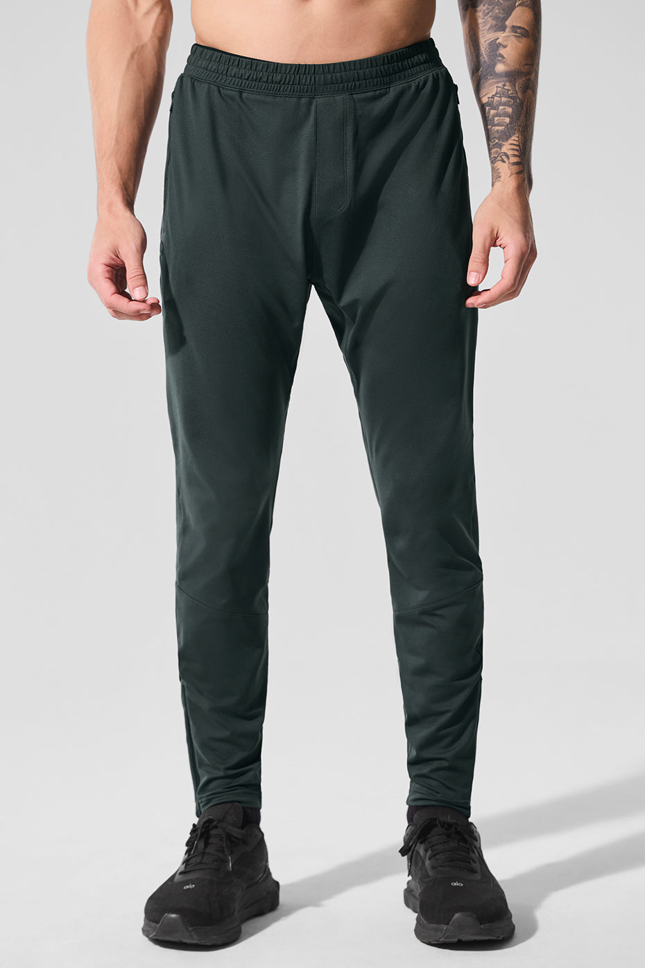 Conquer React Performance Pant - Charcoal Green--0