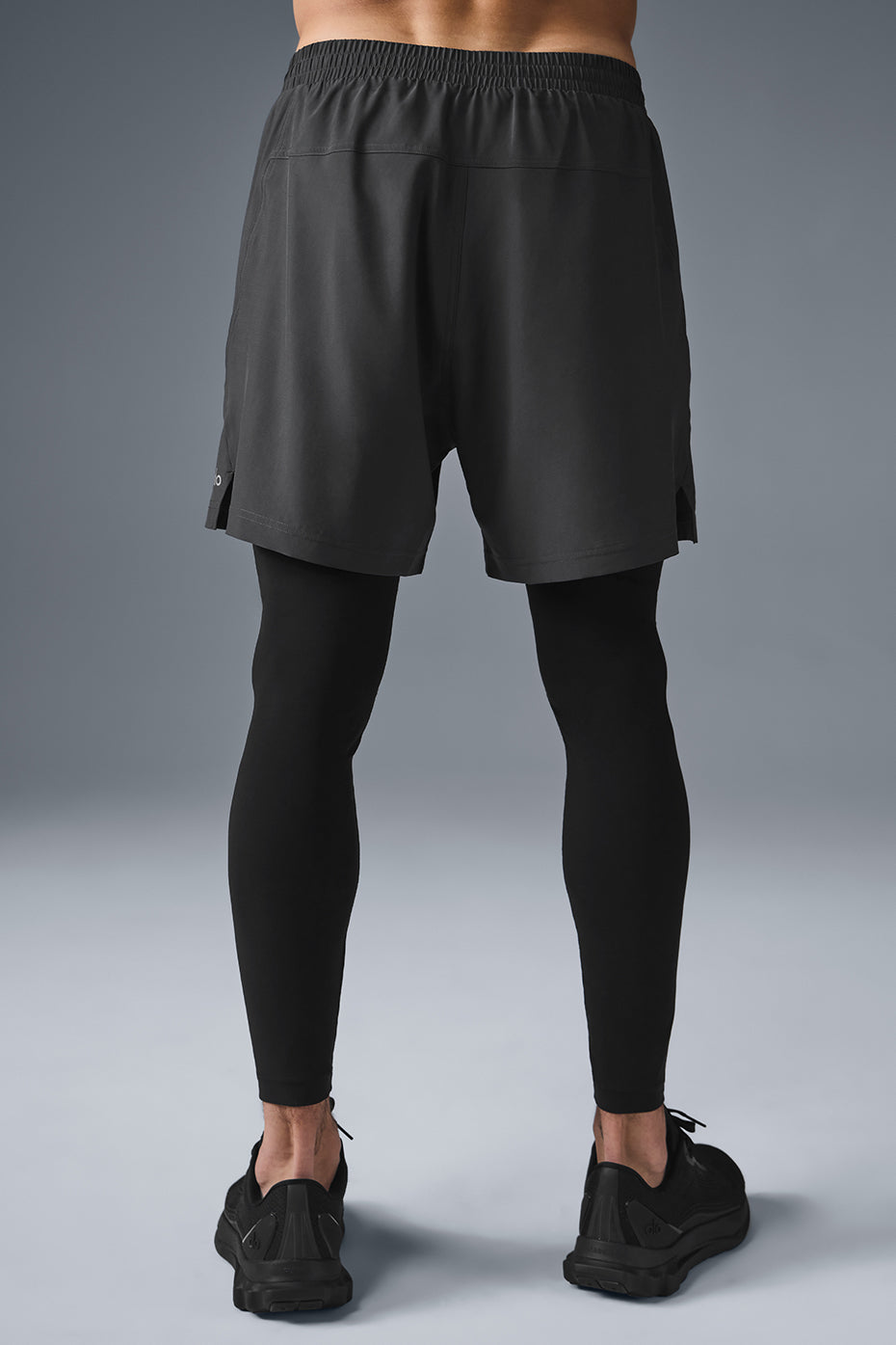 5" Revival 2-in-1 Pant - Anthracite/Black--2