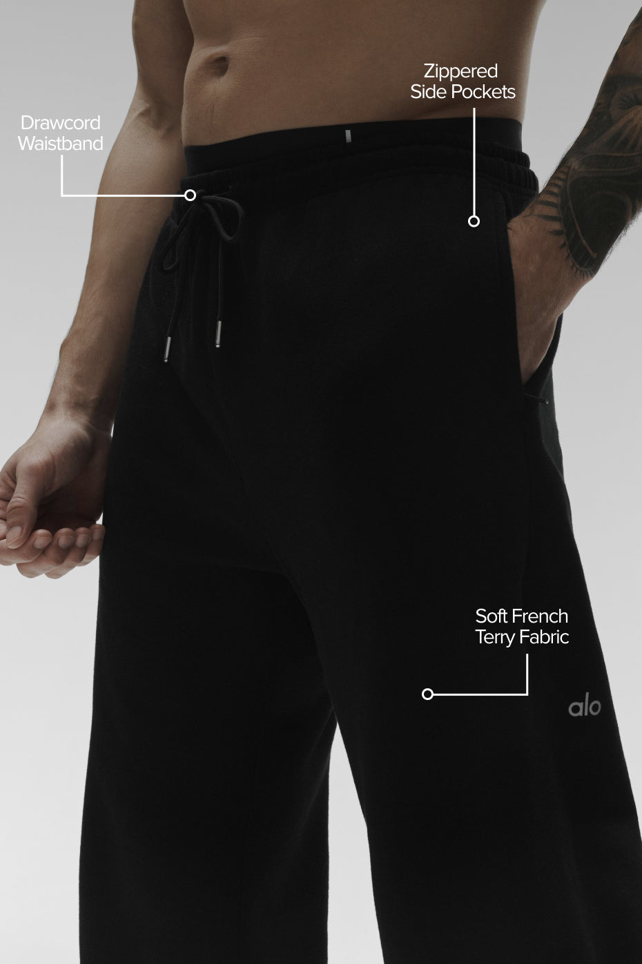 Chill Sweatpant - Black--1