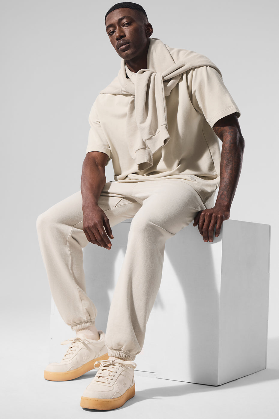 Chill Sweatpant - Bone--5