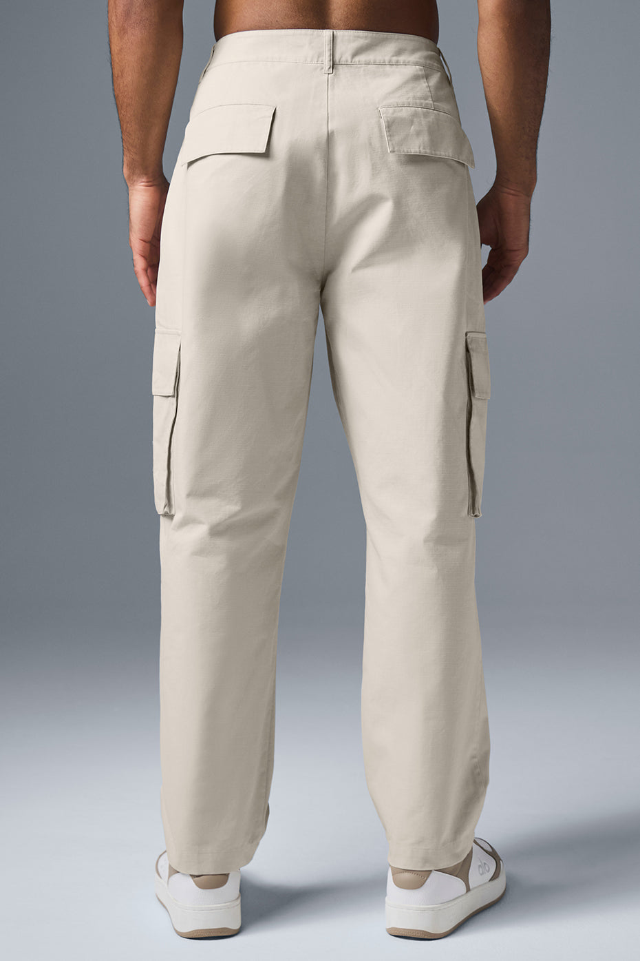 Cargo Ripstop Trouser - Bone--2