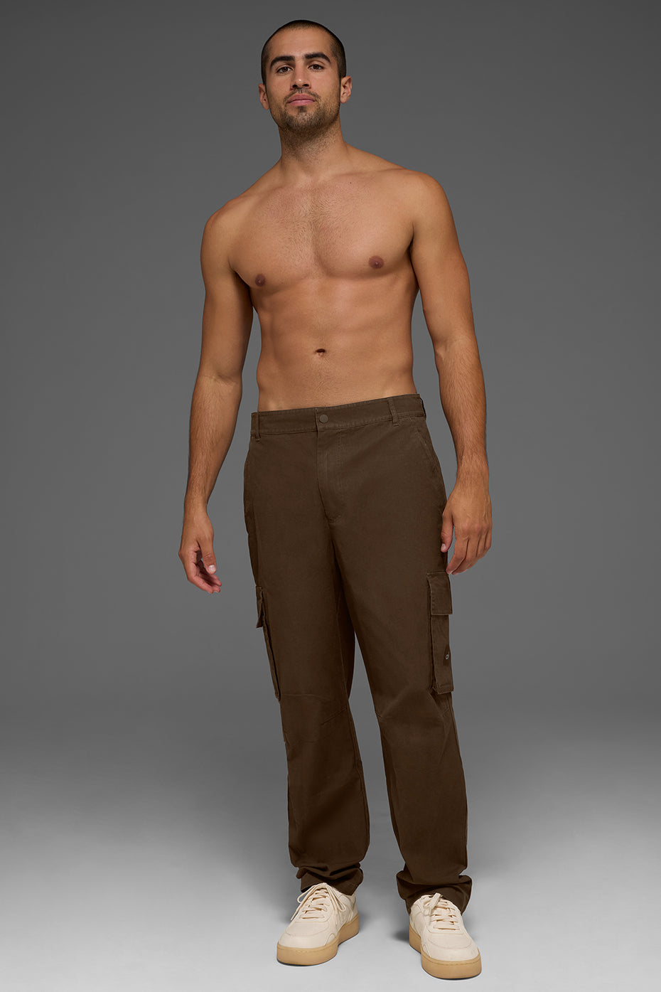 Cargo Ripstop Trouser - Espresso--3