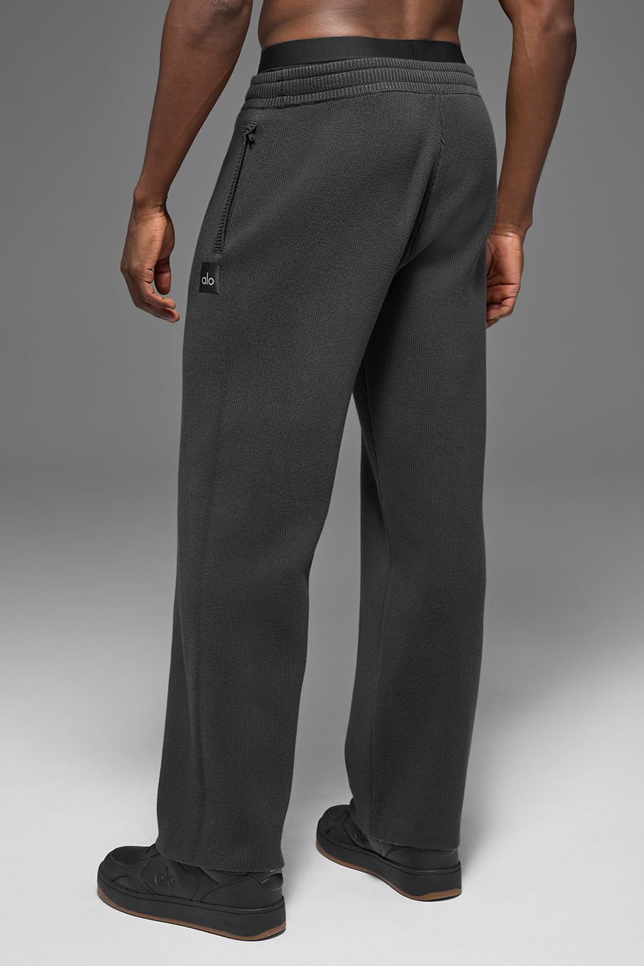 Scholar Straight Leg Sweatpant - Anthracite--2