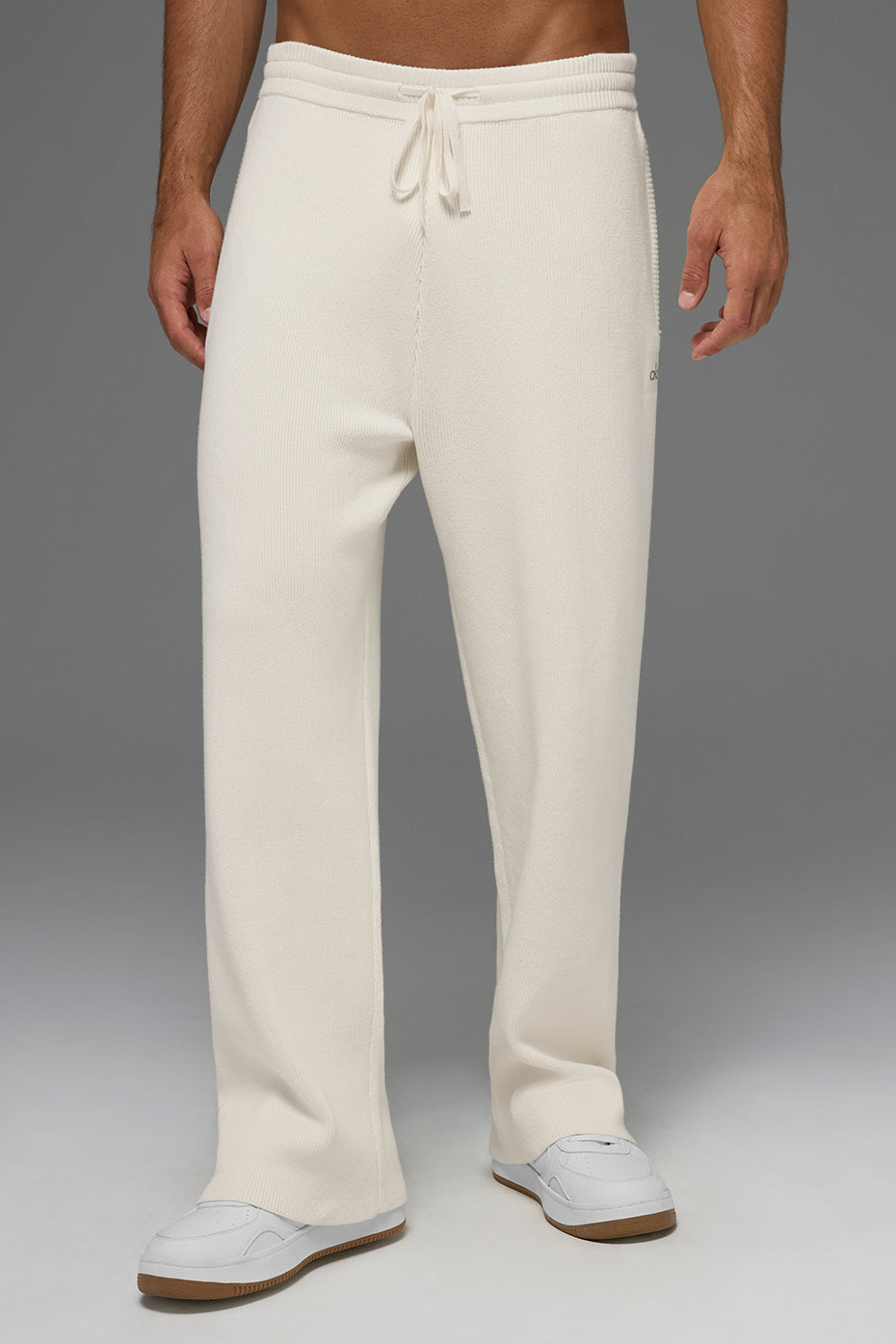 Scholar Straight Leg Sweatpant - Ivory--2
