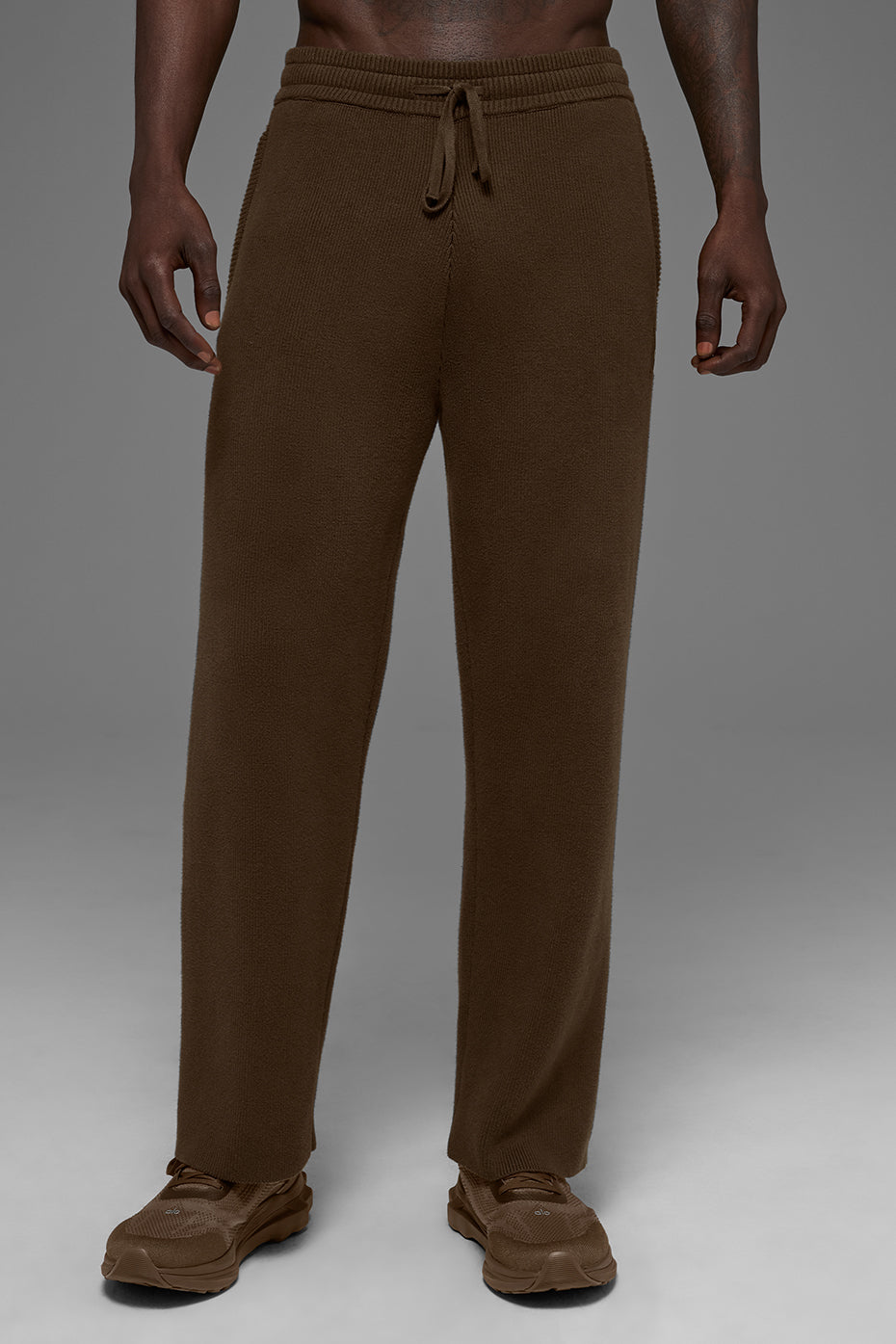 Scholar Straight Leg Sweatpant - Espresso--2