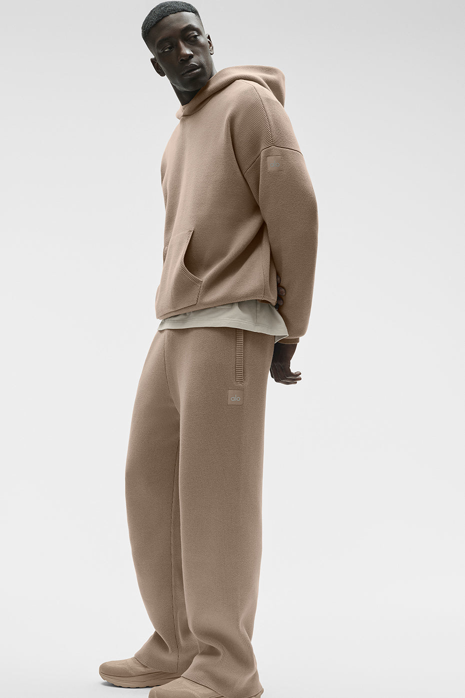 Scholar Straight Leg Sweatpant - Gravel--5