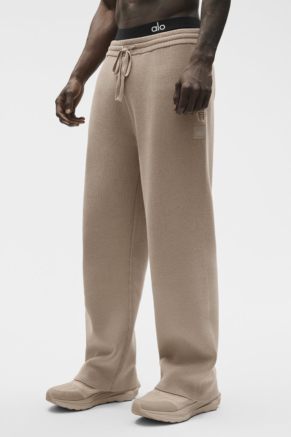 Scholar Straight Leg Sweatpant - Gravel--2