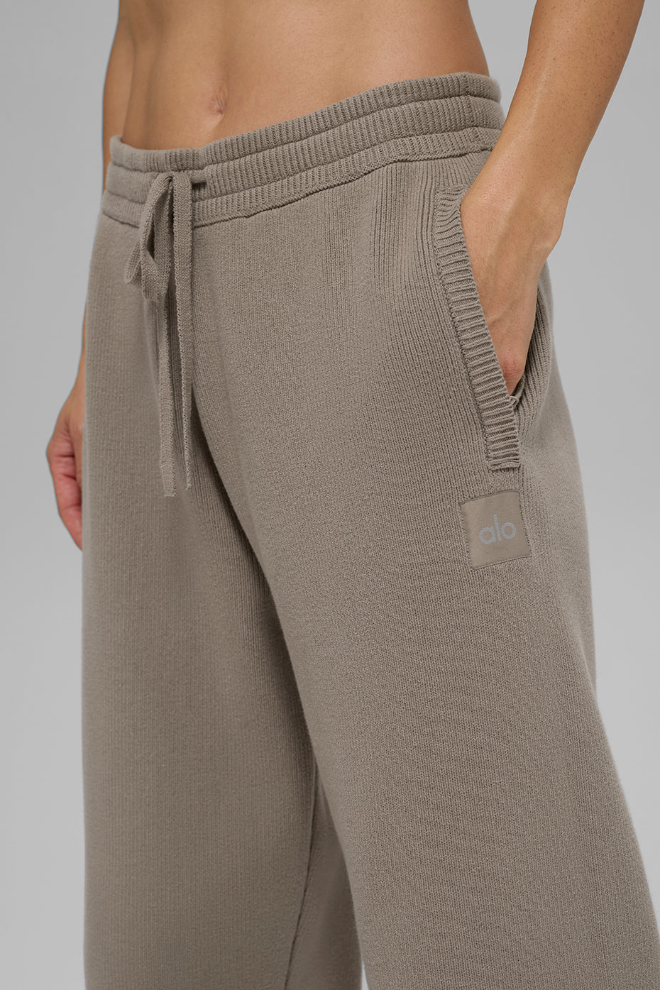 Scholar Straight Leg Sweatpant - Light Cocoa--2