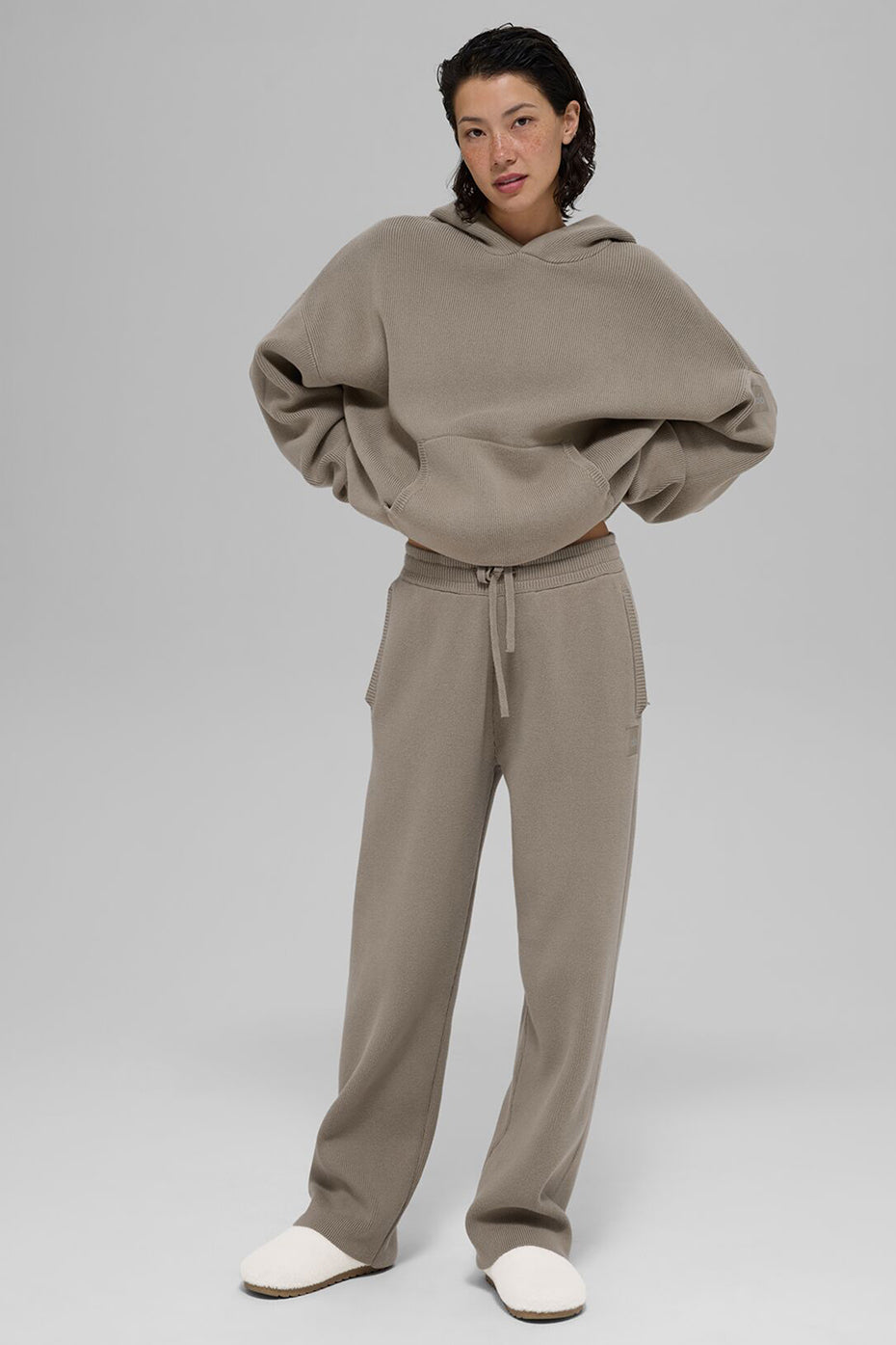 Scholar Straight Leg Sweatpant - Light Cocoa--3