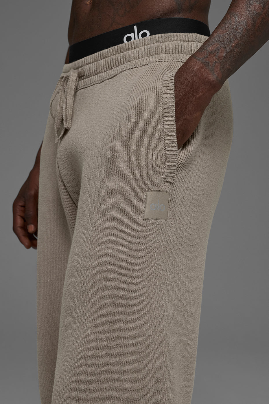 Scholar Straight Leg Sweatpant - Light Cocoa--1