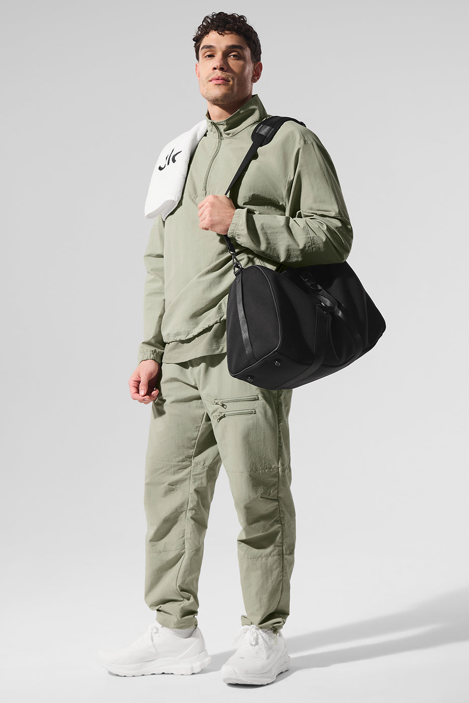 Takeaway Track Pant - Limestone--3