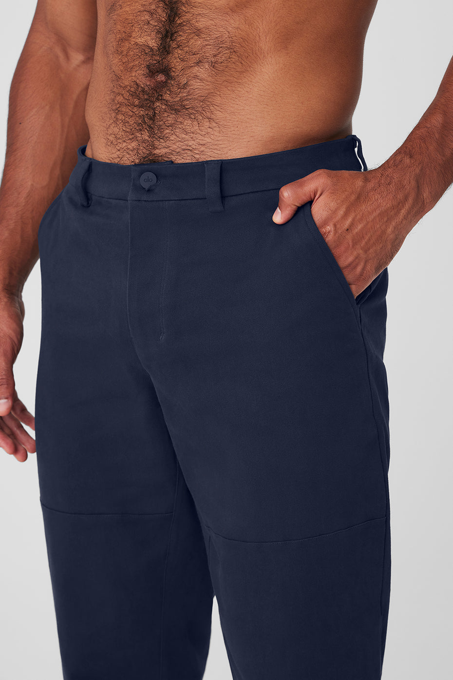 Edition Sueded Pant - Navy--3