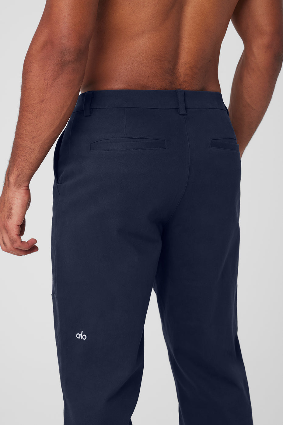 Edition Sueded Pant - Navy--4