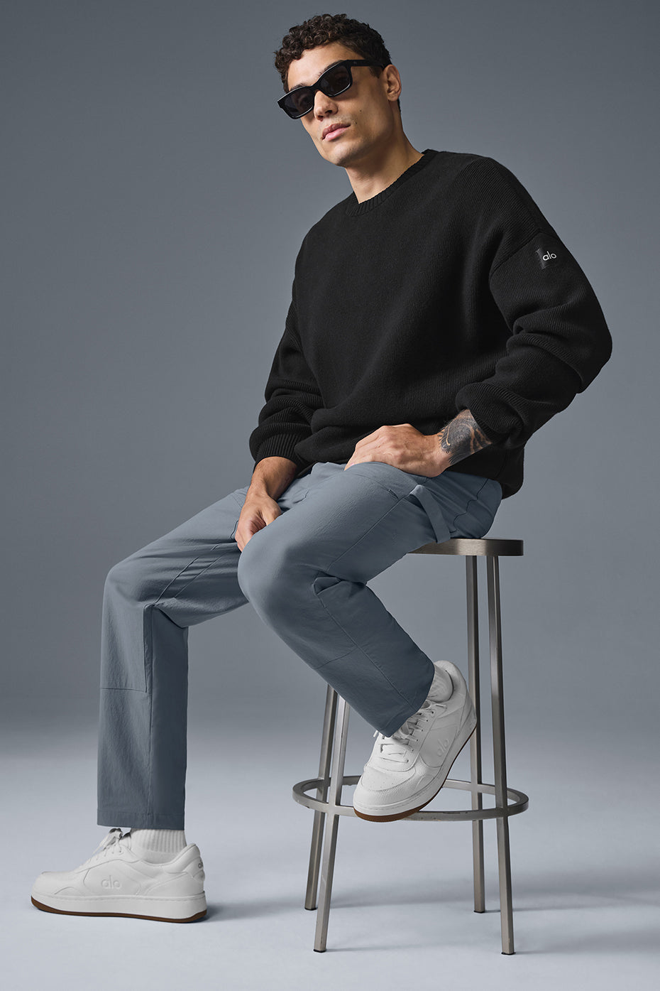 Co-Op Carpenter Track Pant - Steel Grey--3