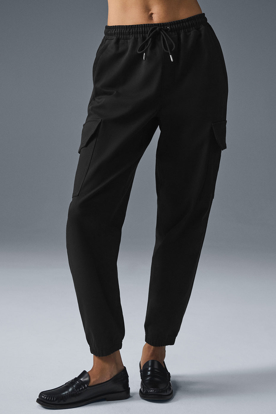 Edition Sueded Jogger - Black--0
