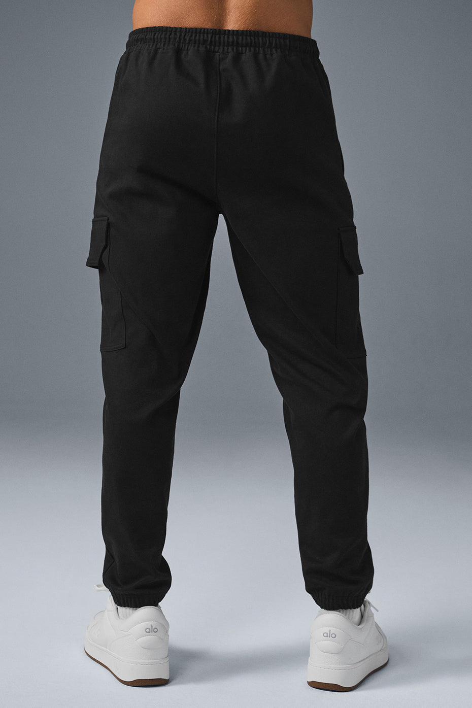 Edition Sueded Jogger - Black--1