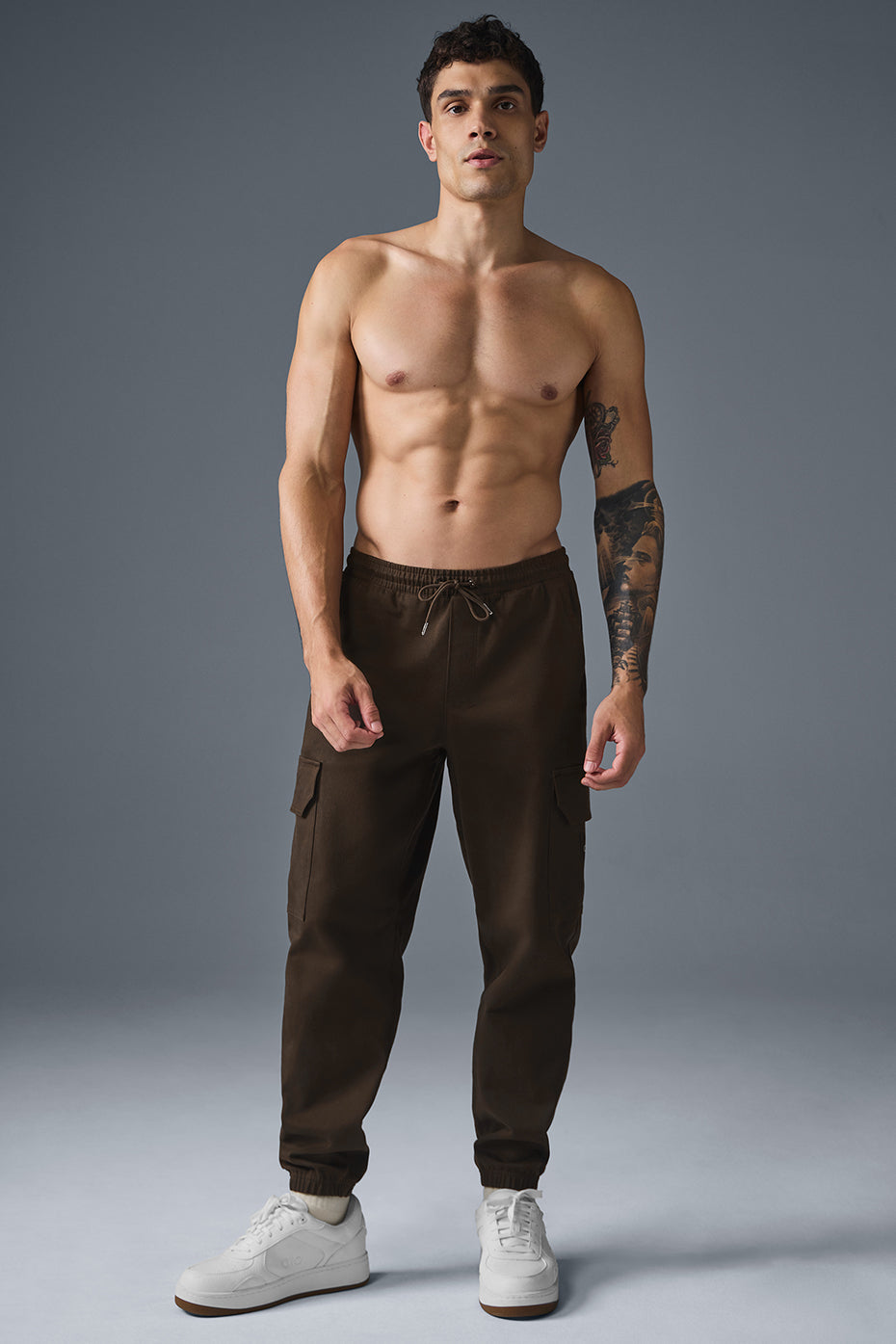 Edition Sueded Jogger - Espresso--3