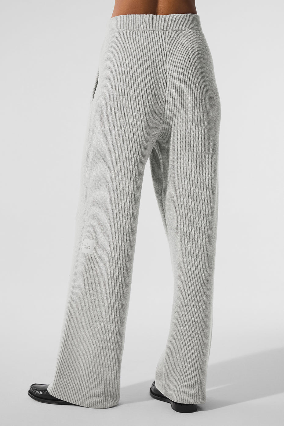Domain Rib Knit Sweatpant - Athletic Heather Grey--2