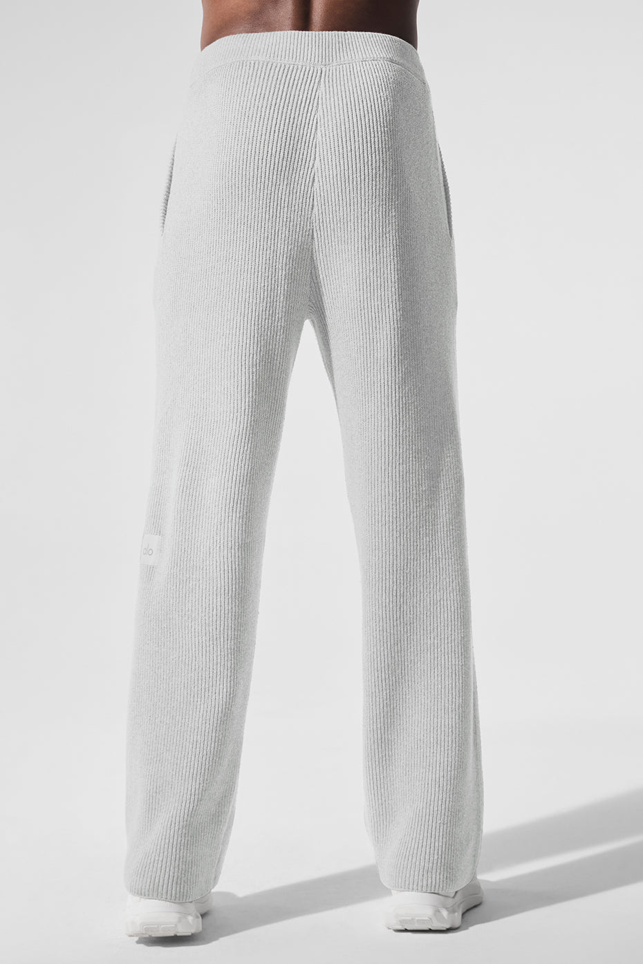 Domain Rib Knit Sweatpant - Athletic Heather Grey--2