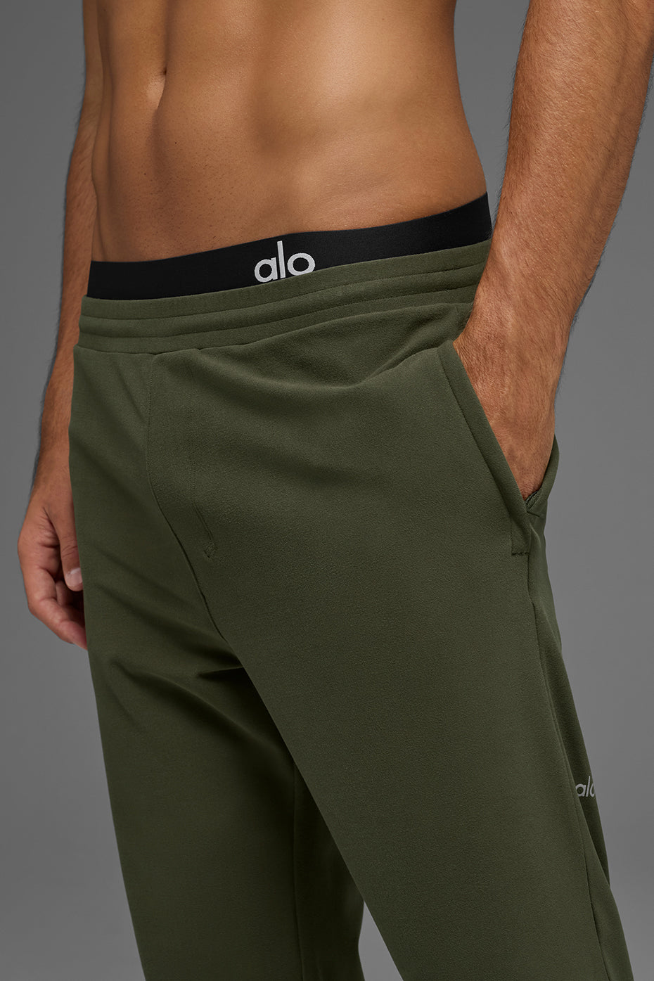 Conquer Max Performance Jogger - Green Olive--1