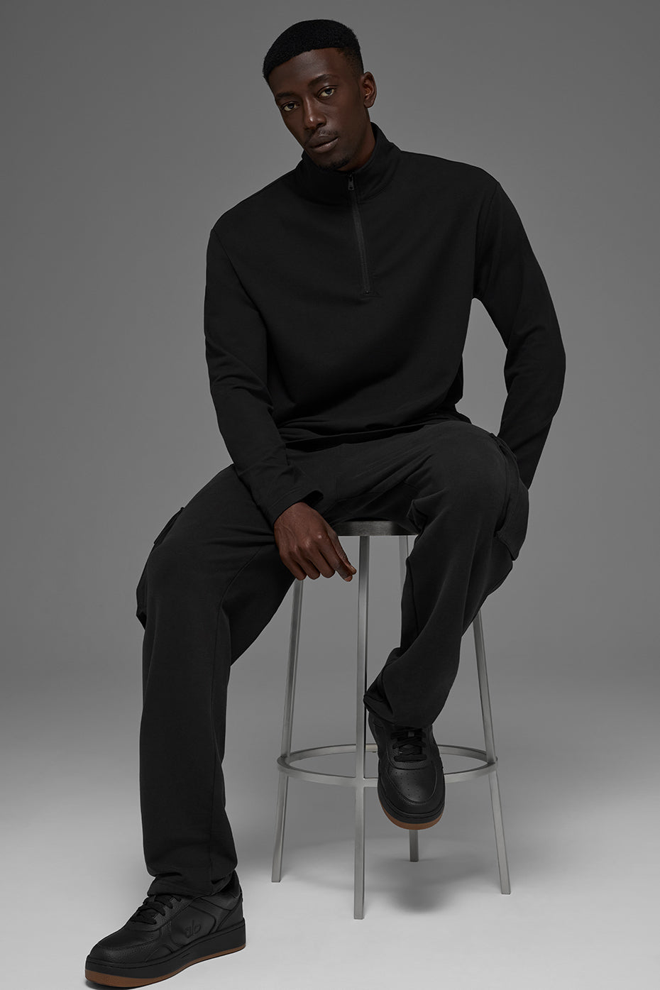 Double Take Cargo Pant - Black--2