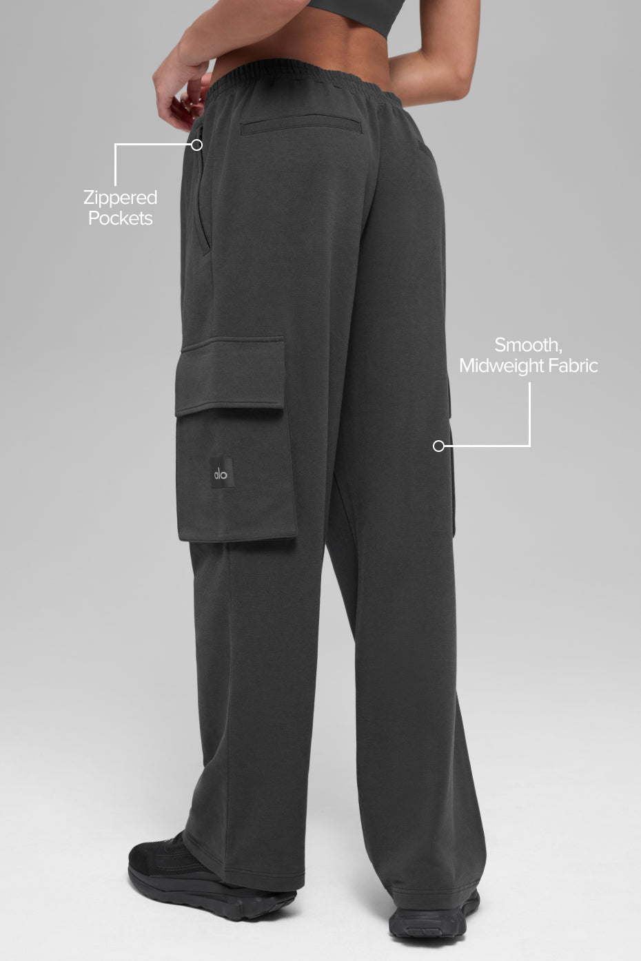 Double Take Cargo Pant - Anthracite--1