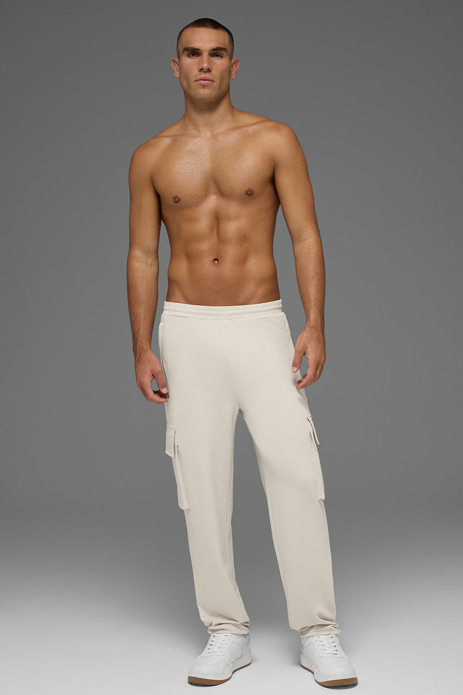Double Take Cargo Pant - Bone--4