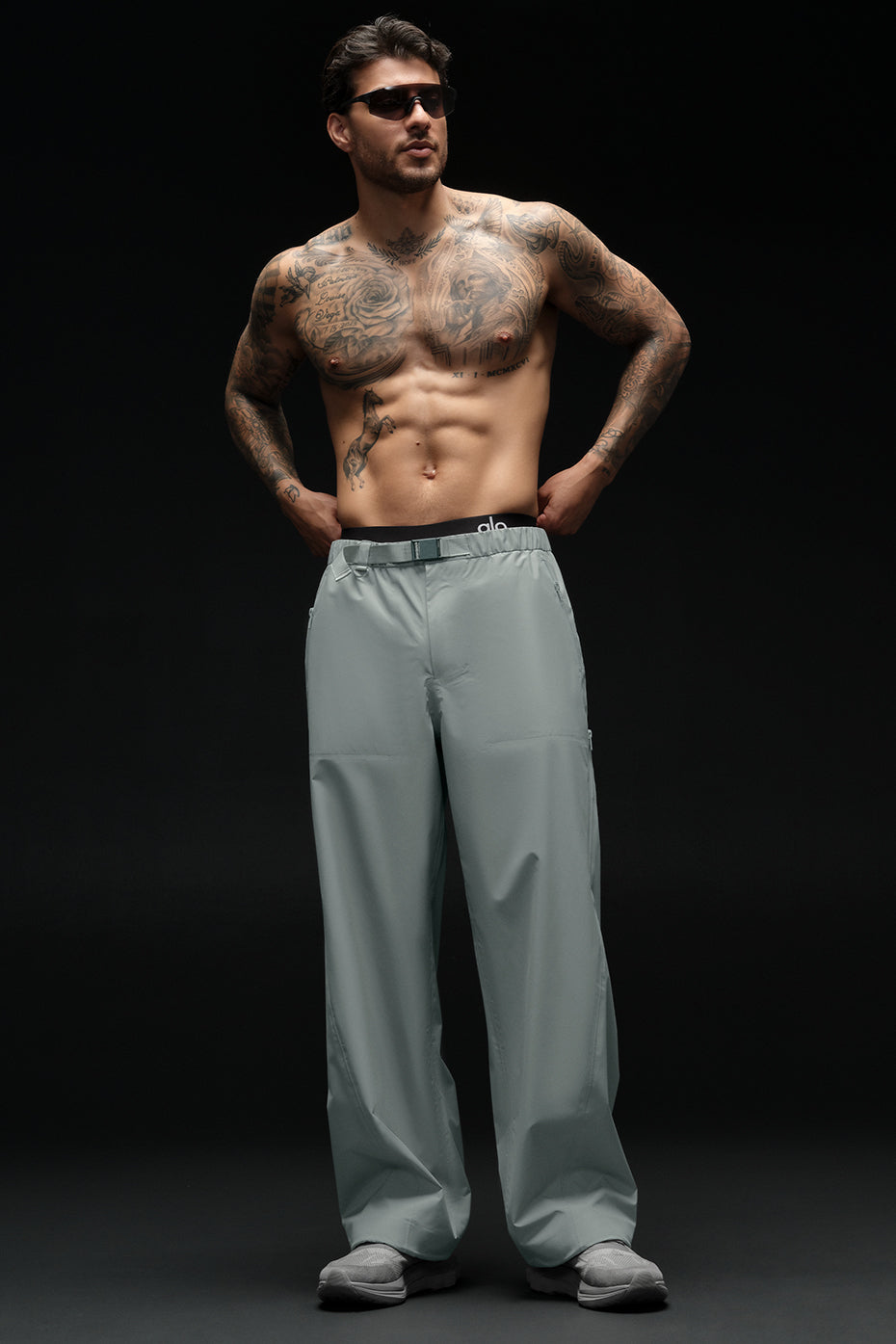 Alpha Shell Pant - Lunar Grey--0
