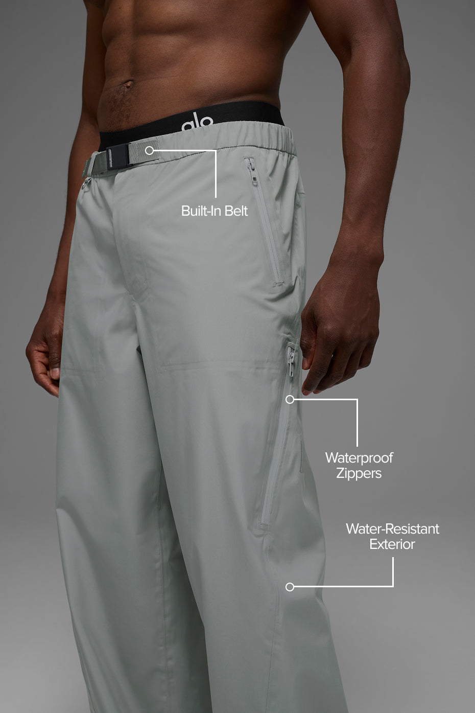 Alpha Shell Pant - Lunar Grey--1