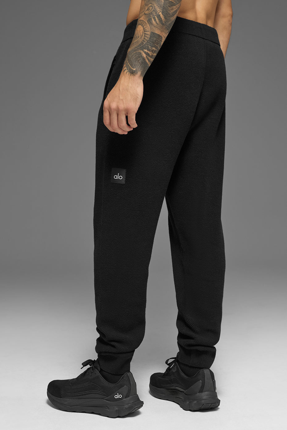 Sports Club Jogger - Black--3