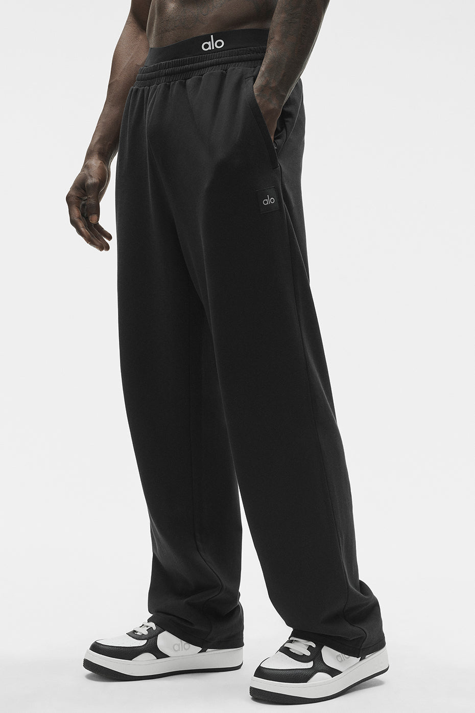 Double Take Straight Leg Pant - Black--3