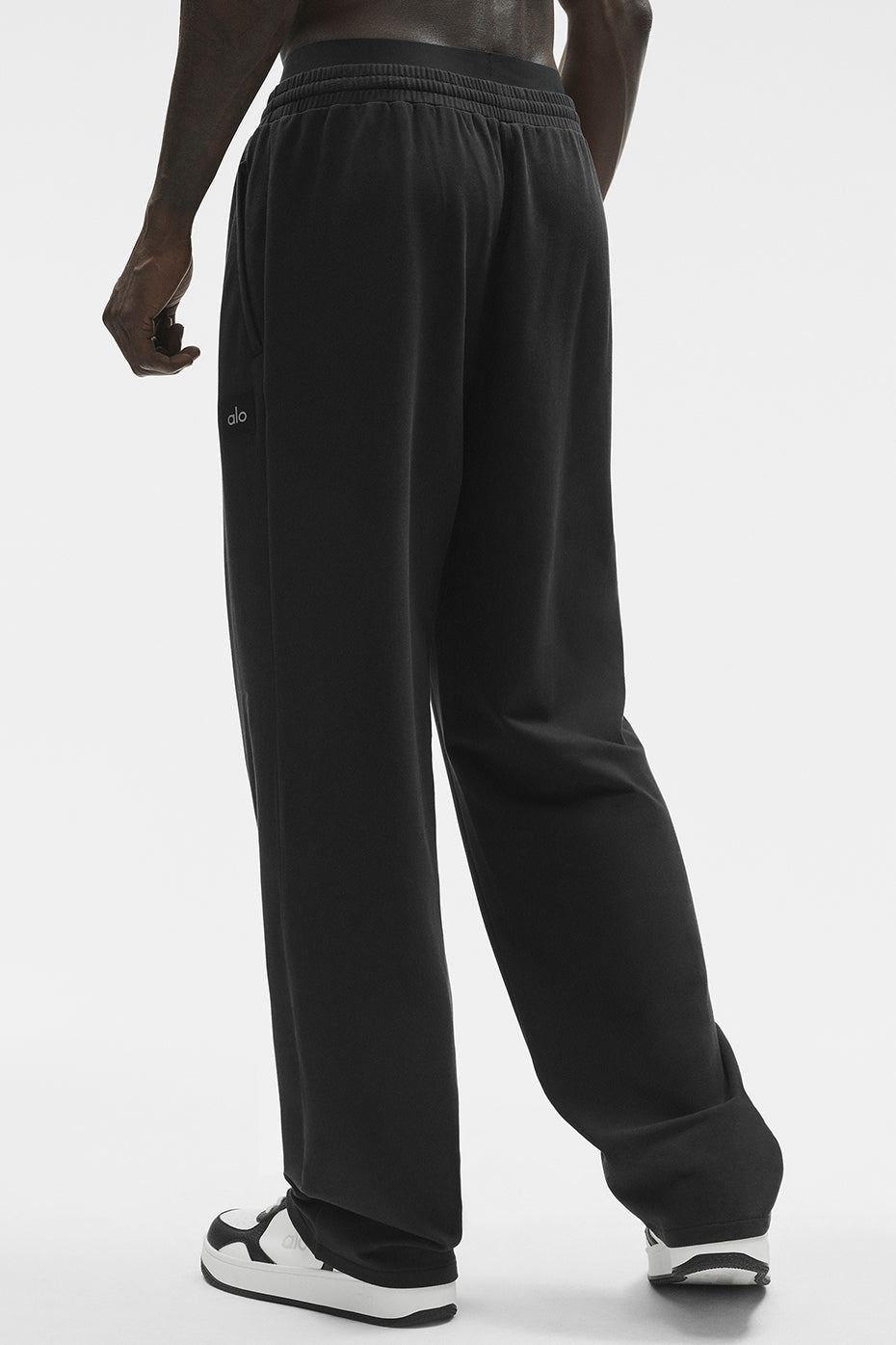 Double Take Straight Leg Pant - Black--2
