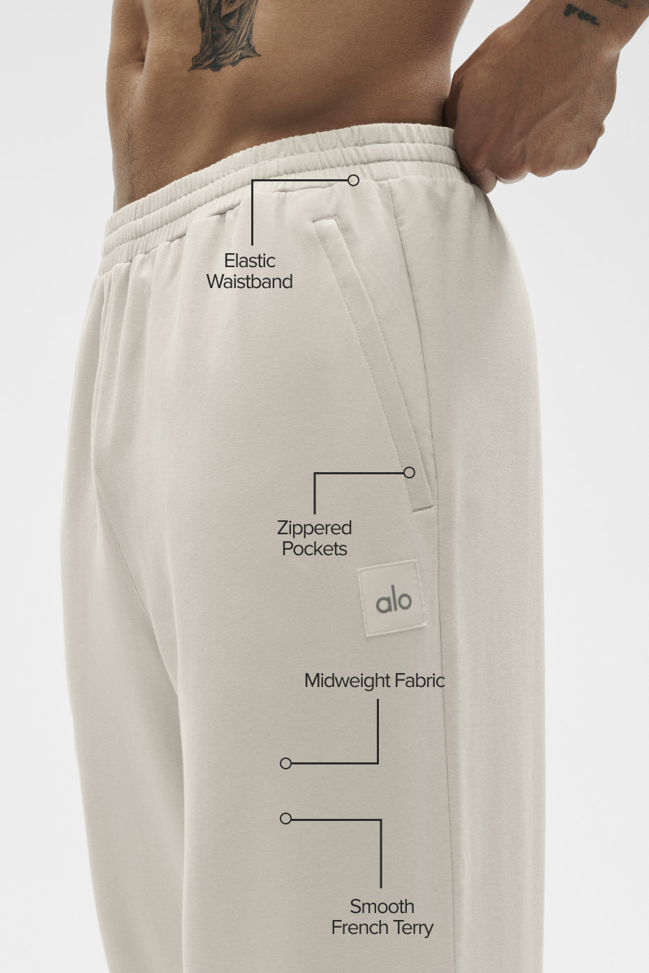 Double Take Straight Leg Pant - Bone--1