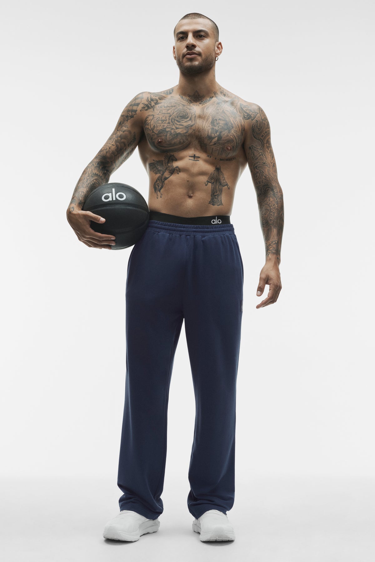 Double Take Straight Leg Pant - Navy--0