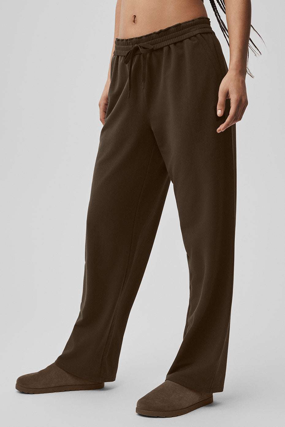 Double Take Straight Leg Pant - Espresso--3