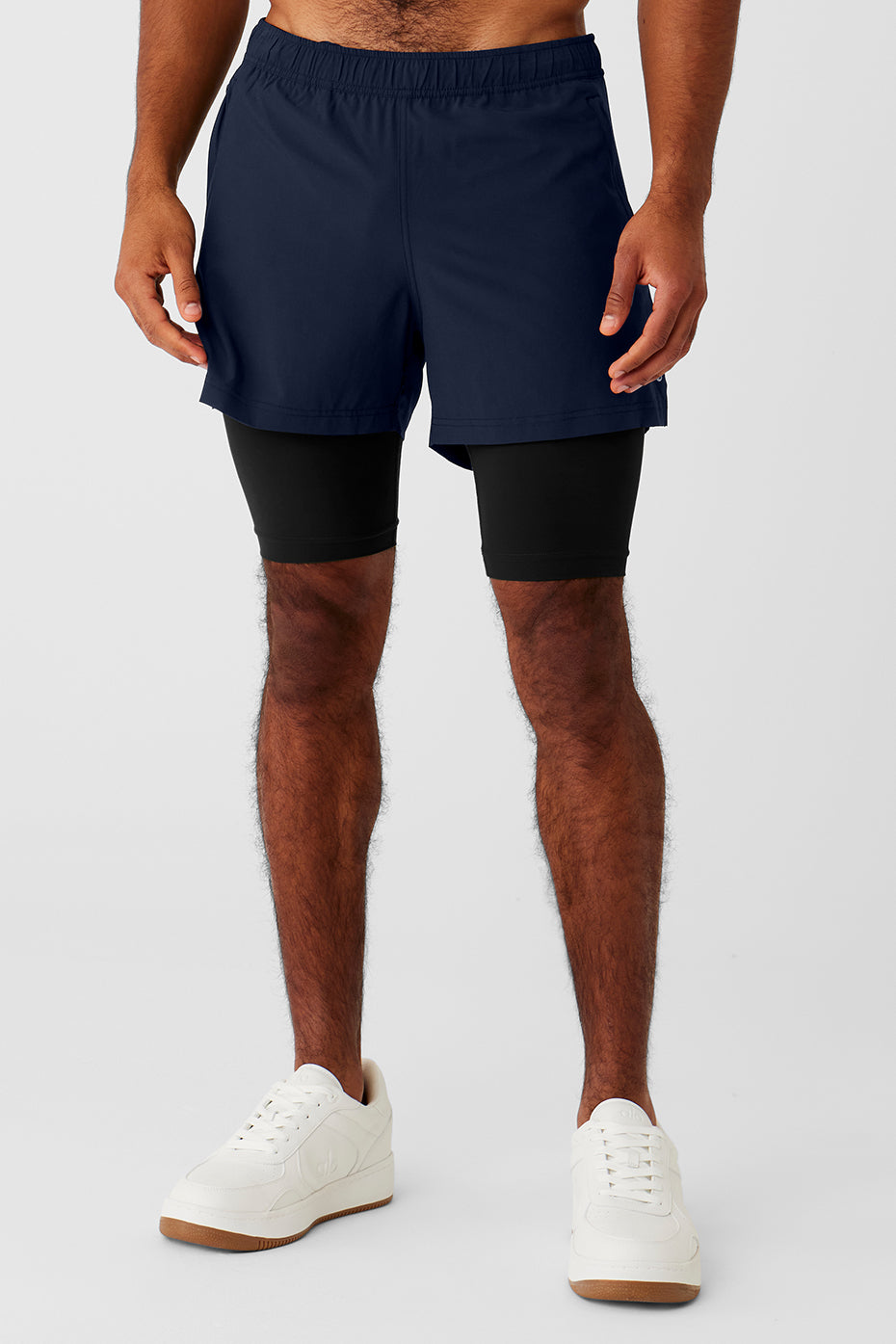 5" Revival 2-in-1 Short - Navy/Black--0