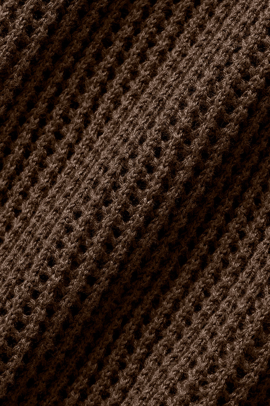 Open-Knit Short - Espresso--4