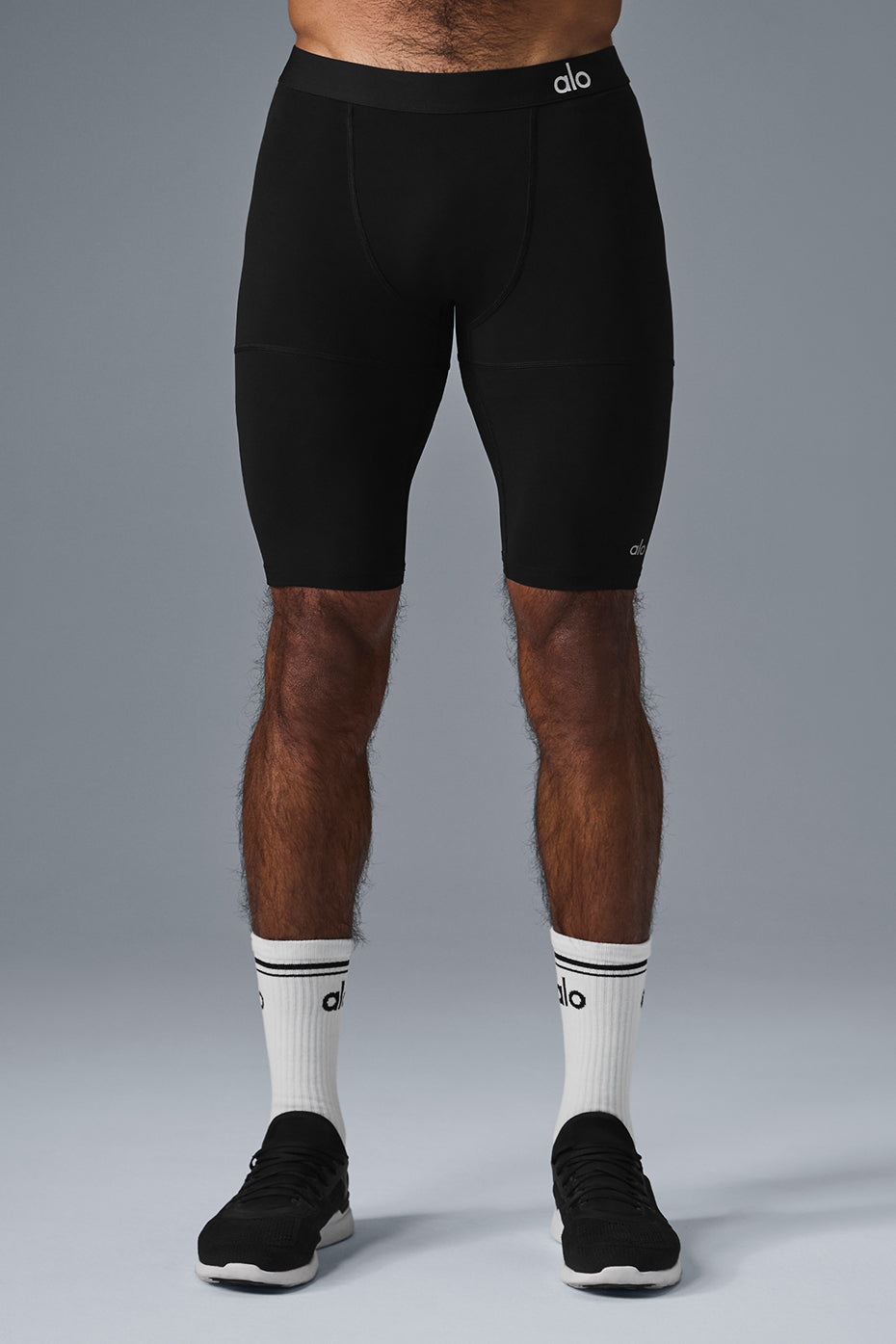9" Flight Compression Short - Black--0